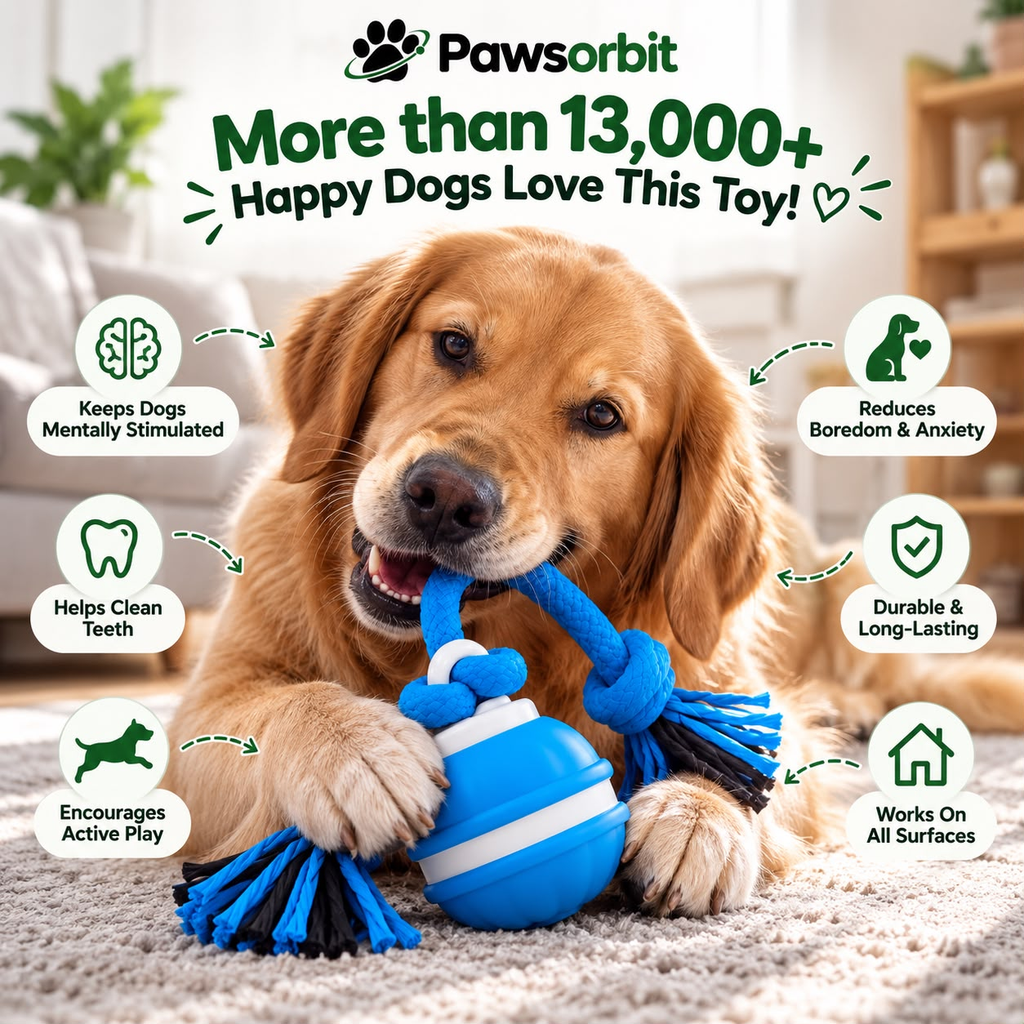 The Zoomie Ball | PawsOrbit